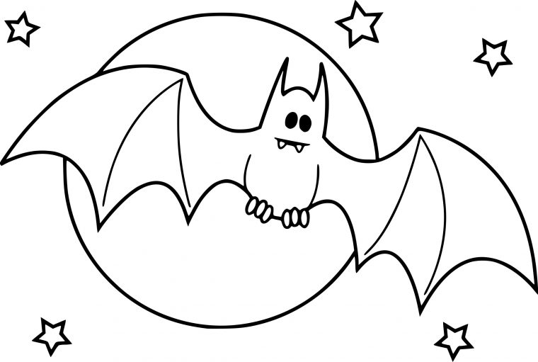 Coloriage D'Halloween Chauve-Souris À Imprimer Sur encequiconcerne Chauve Souris A Imprimer