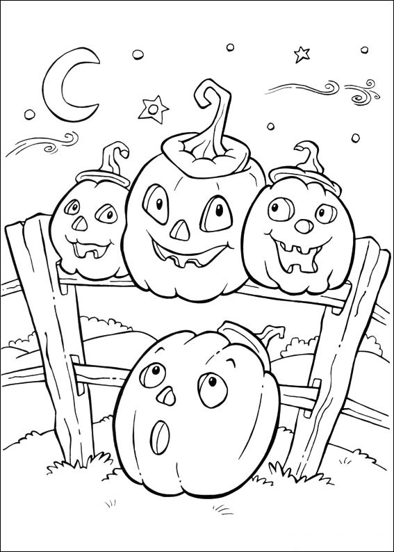 Coloriage D&amp;#039;Halloween - Coloriage Halloween - Coloriages destiné Coloriage Pour Halloween 