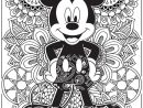 Coloriage Disney Adulte Mcieky Mouse Dessin Disney Adulte avec Coloriage Adulte À Imprimer