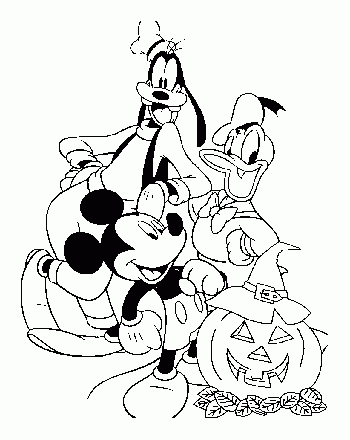 Coloriage Disney Halloween À Imprimer Sur Coloriages avec Coloriages À Imprimer Disney