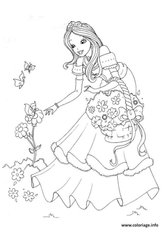 Coloriage Disney Princesse 5 Dessin Princesse À Imprimer dedans Tout Les Dessin A Imprimer 