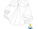 Coloriage Disney Princesse Cinderella Dessin Princesse À encequiconcerne Dessins De Princesses À Imprimer
