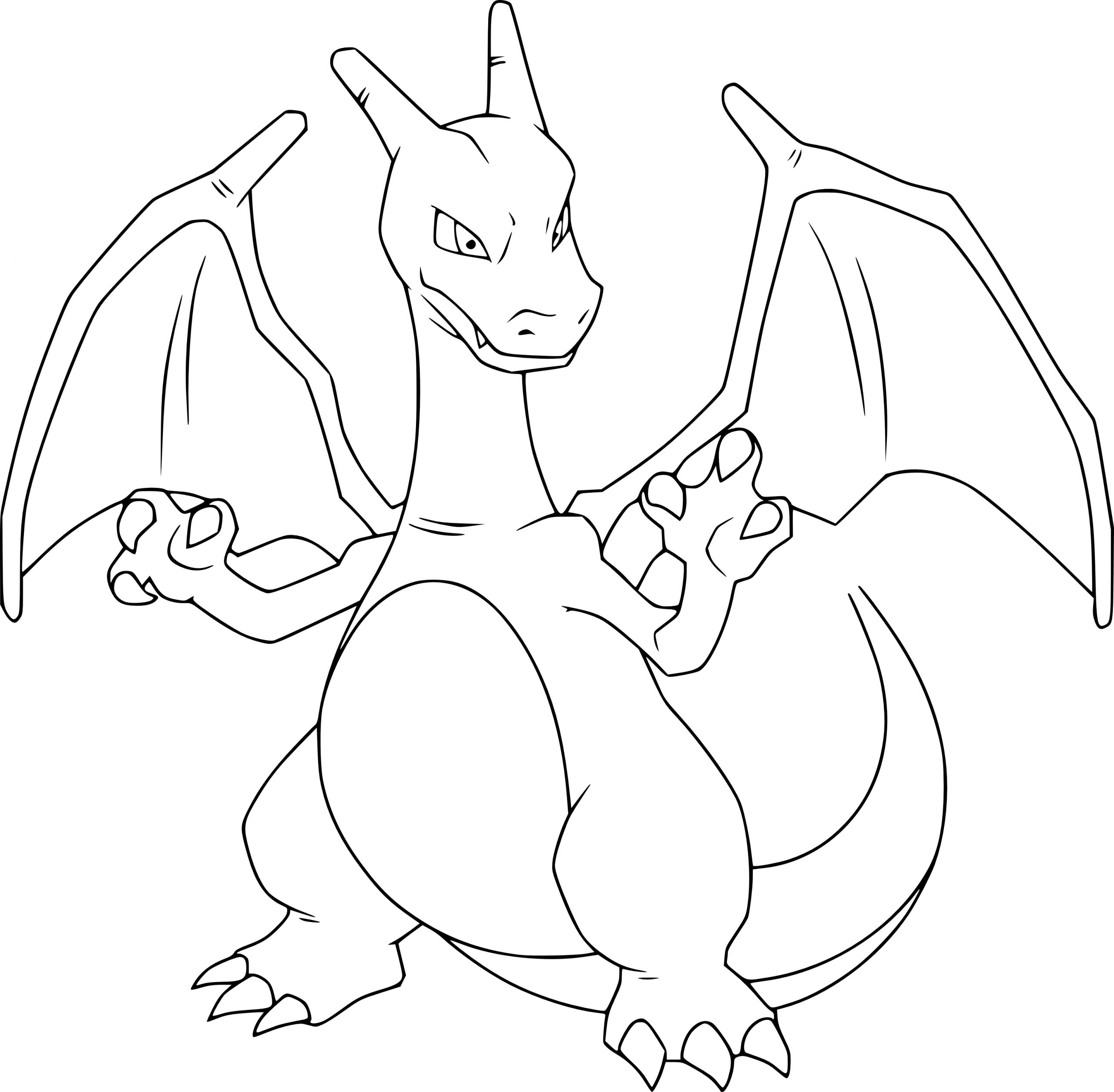 Coloriage Dracaufeu À Imprimer encequiconcerne Image Pokemon À Imprimer En Couleur 