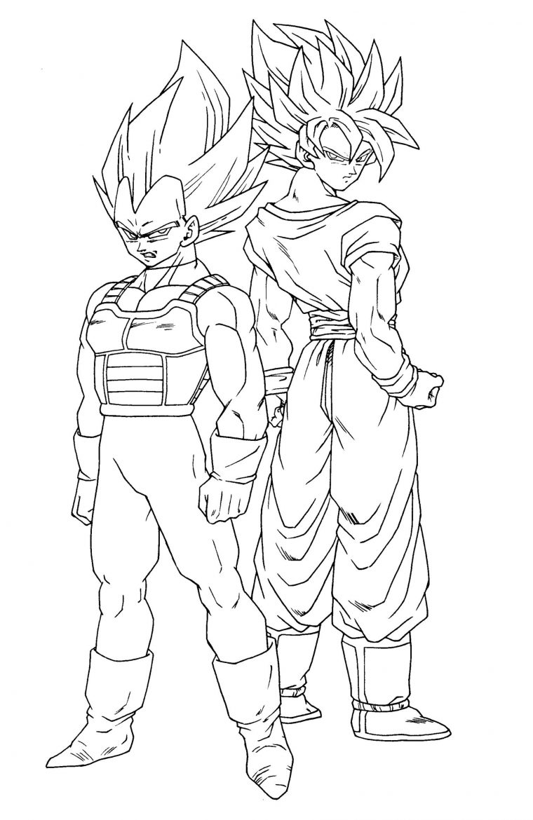 Coloriage Dragon Ball Z #38548 (Dessins Animés) – Album De avec Coloriage Gratuit Dragon Ball Z