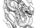 Coloriage Dragon Chinois 3 Dessin Dragon À Imprimer destiné Coloriage Chinois