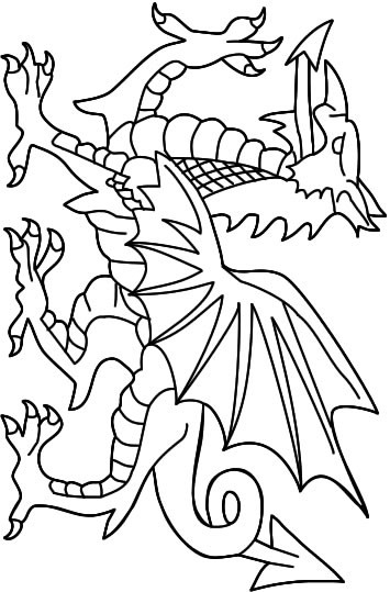 Coloriage Dragon Gratuit À Imprimer Liste 20 À 40 concernant Coloriage À