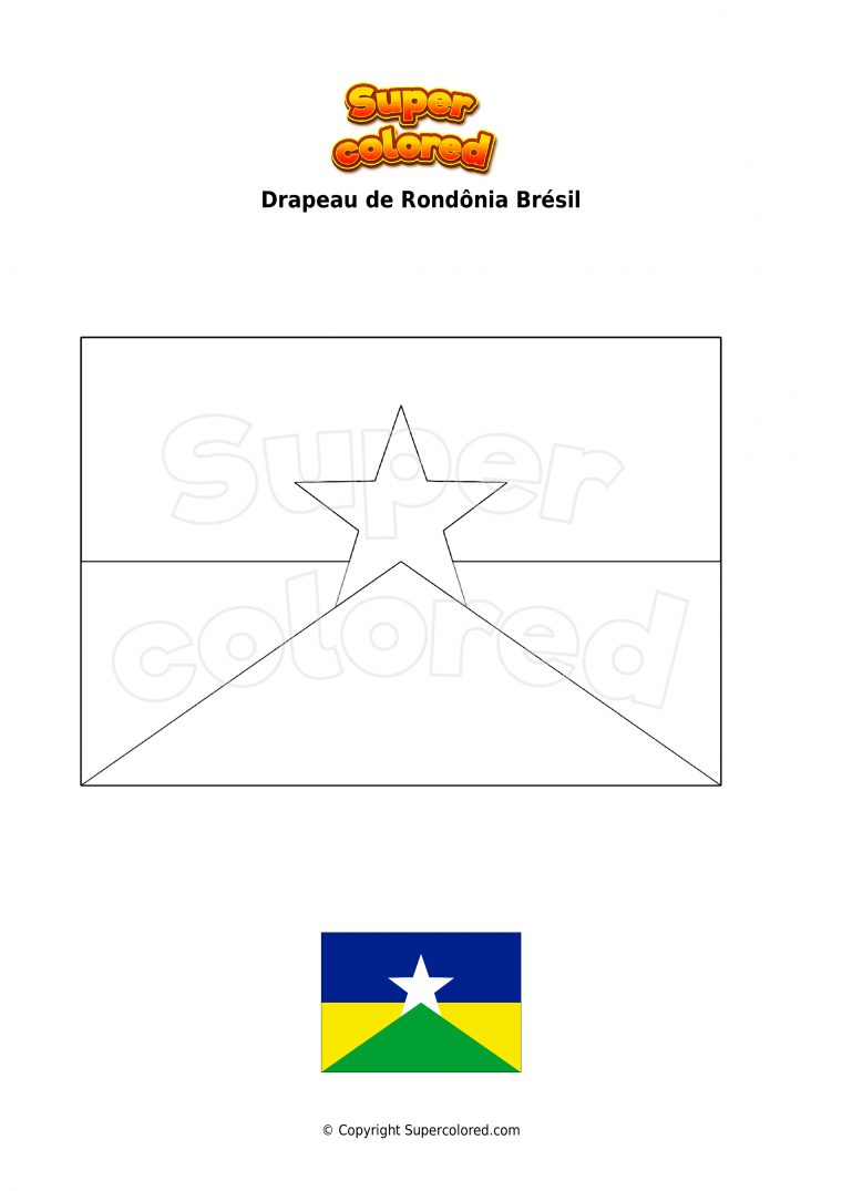 Coloriage Drapeau Des États-Unis – Supercolored avec Coloriage Drapeau Des Etats Unis