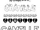 Coloriage Du Prénom Camille : À Imprimer Ou Télécharger intérieur Coloriage Prénom