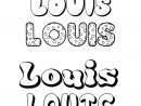 Coloriage Du Prénom Louis : À Imprimer Ou Télécharger destiné Prenom A Colorier