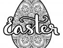 Coloriage Easter Egg Oeuf Paque Dessin Paques À Imprimer pour Coloriage Dur A Imprimer