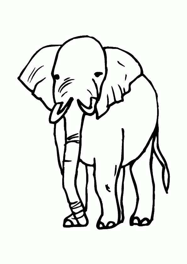 Coloriage Elephant Maman Sur Hugolescargot serapportantà Coloriage Elephant