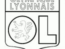 Coloriage Emblème Olympique Lyonnais - Coloriages D dedans Coloriage Ecusson Foot