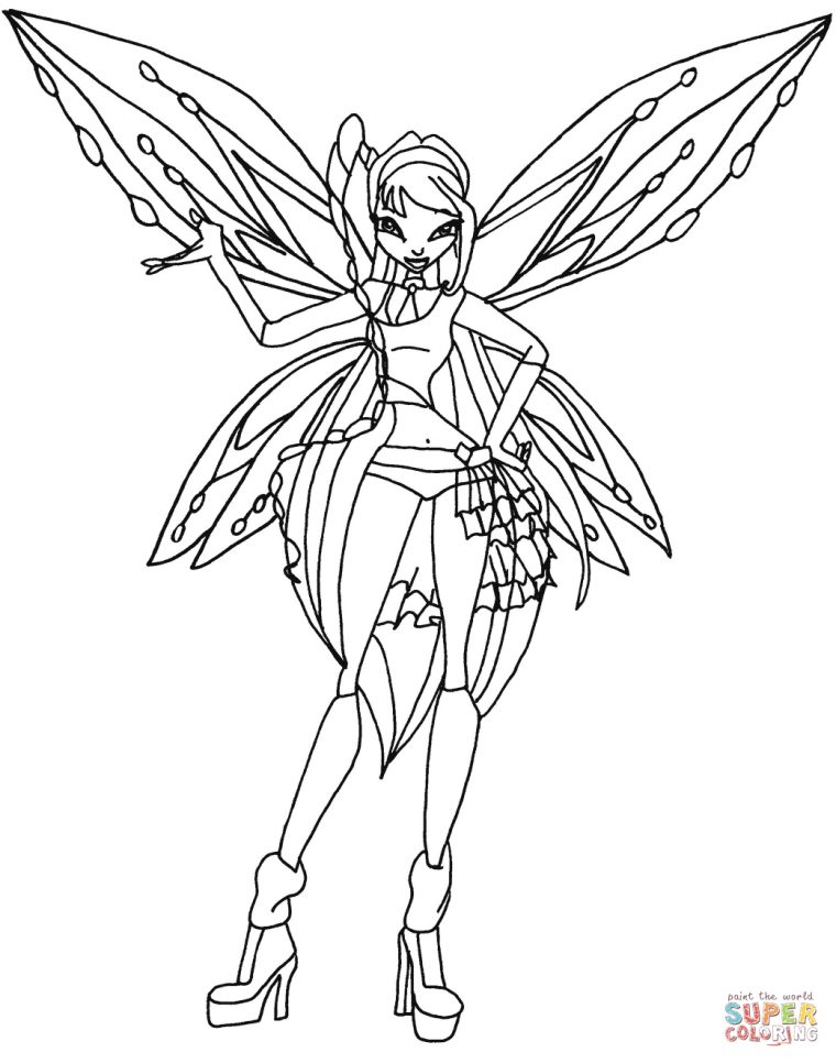 Coloriage En Ligne Winx – Klopeiner See serapportantà Winx Coloriage En Ligne