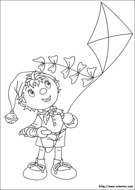 Coloriage Enfant Essaie De Faire Voler Le Cerf-Volant serapportantà Coloriage Cerf Volant 