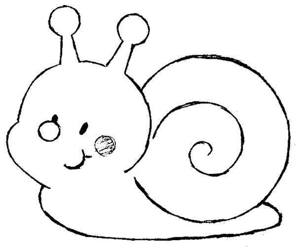 Coloriage Escargot #6545 (Animaux) - Album De Coloriages tout Dessin Escargot 