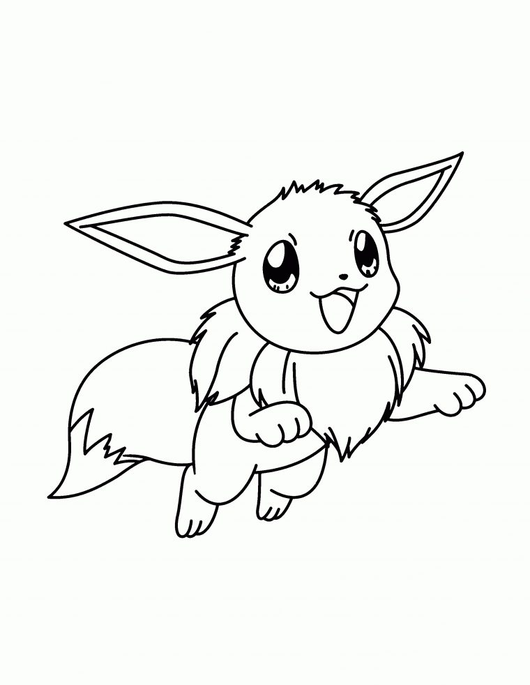 Coloriage Evoli Pokemon À Imprimer encequiconcerne Coloriage Normal