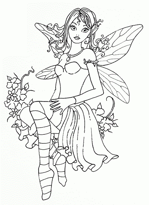 Coloriage Fee Manga  Coloriage Fée, Coloriage, Coloriage avec Coloriage Fée A Imprimer Gratuit 