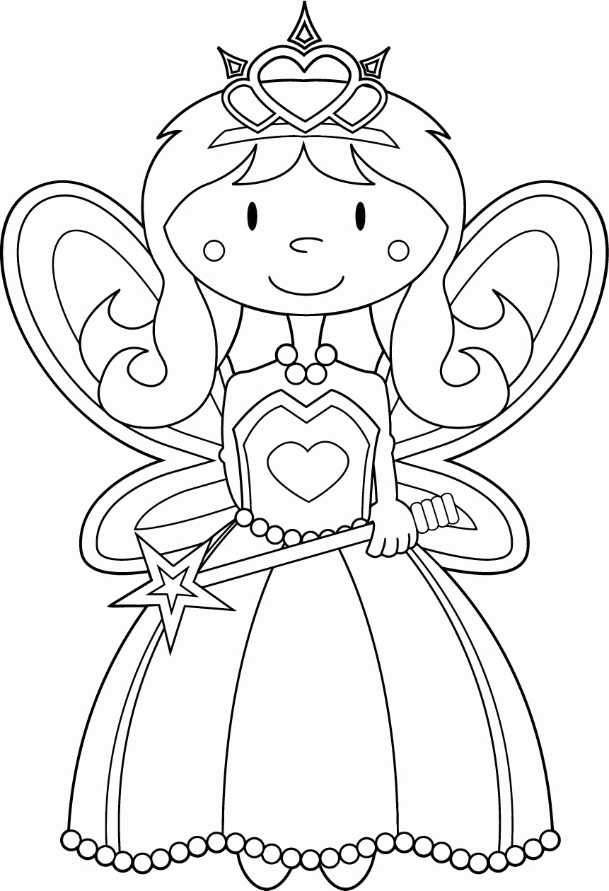 Coloriage Fée Pour Enfant À Imprimer Sur Coloriages à Coloriage Fée A Imprimer Gratuit 