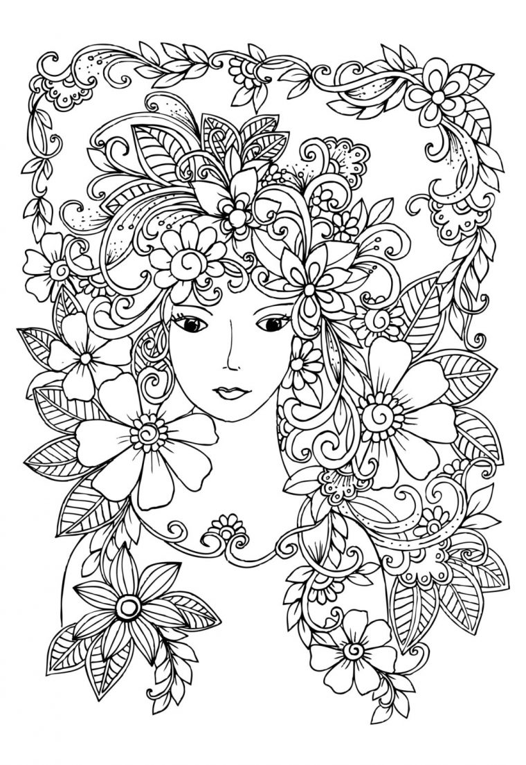 Coloriage Fille – Coloriage Pour Fille De 10 Ans A Imprimer à Jeux De Coloriage Pour Fille De 10 Ans