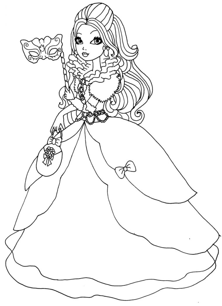 Coloriage Fille De Blanche Neige À Imprimer dedans Coloriage À Faire