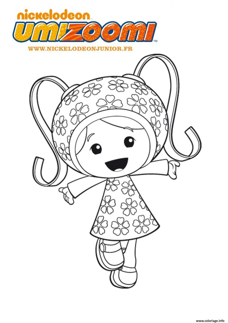 Coloriage Fille Umizoomi 2 Dessin Umizoomi À Imprimer intérieur Coloriage De Fille