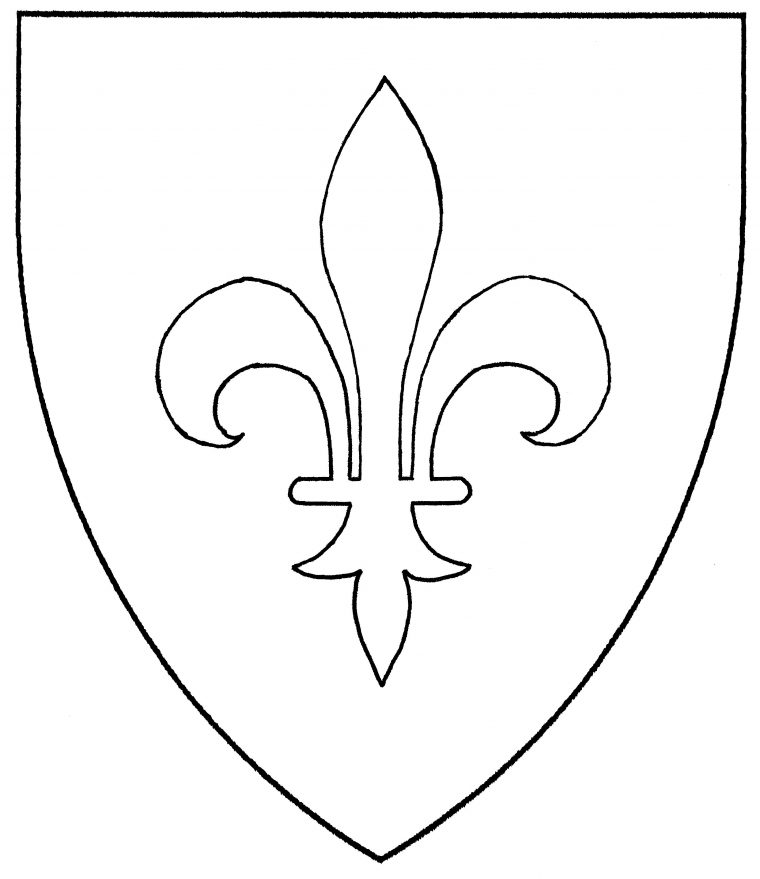 Coloriage Fleur De Lys avec Dessin Fleur De Lys