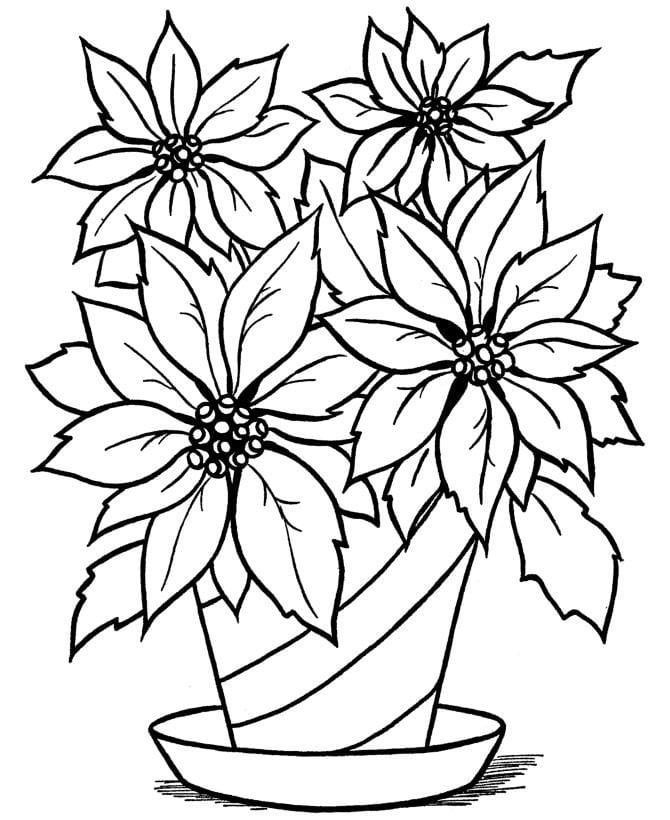 Coloriage Fleurs. De Belles Images Pour La Créativité Des avec Coloriages De Fleurs 