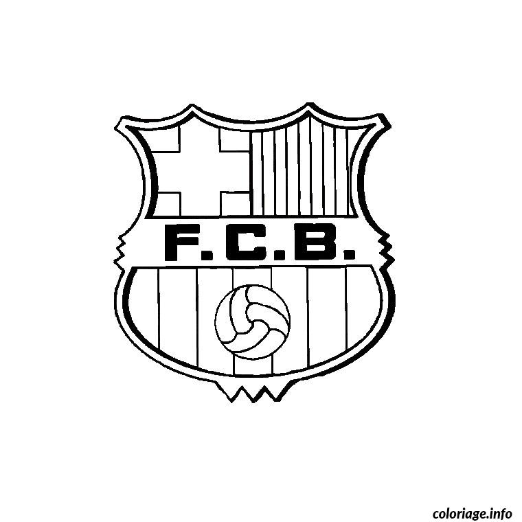 Coloriage Foot Barcelone Dessin Foot À Imprimer à Coloriage Maillot Foot