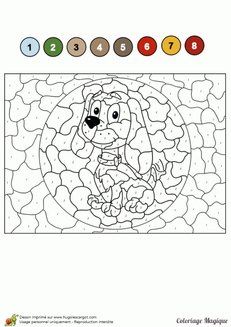 Coloriage Fr: Coloriage A Imprimer Animaux Magique concernant Coloriage Magique Son