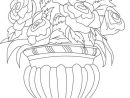 Coloriage Fr: Coloriage A Imprimer Vase De Fleurs tout Coloriage Vase