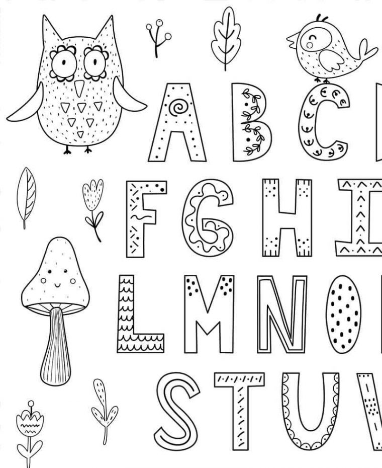 Coloriage Géant Éducatif, Alphabet Forme Des Lettres, Pour concernant Dessin De L Alphabet