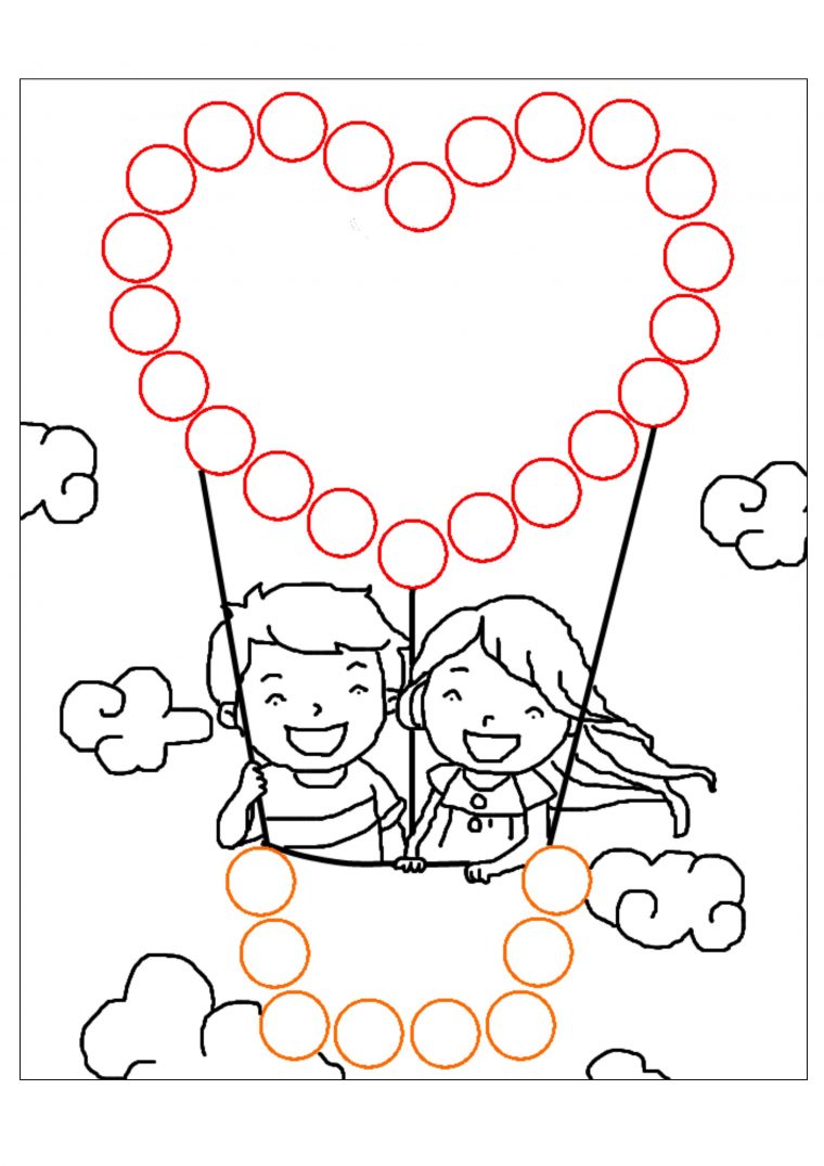 Coloriage Gommettes Ou Playmais dedans Modèle Coloriage