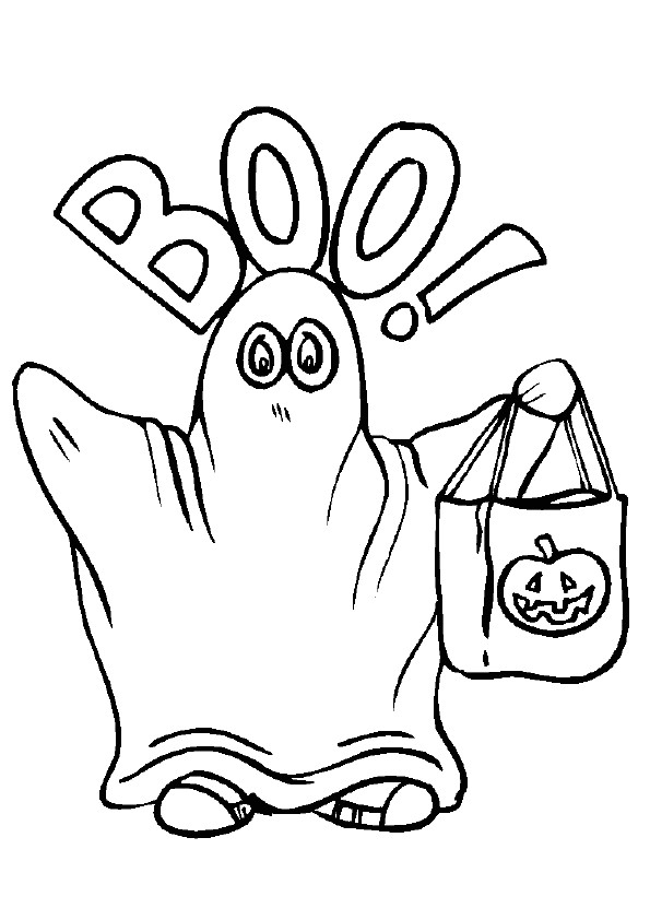 Coloriage Halloween  Coloriages Halloween À Imprimer pour Dessin Halloween Imprimer 