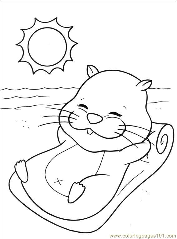 Coloriage Hamster #8024 (Animaux) - Album De Coloriages tout Hamster À Colorier 