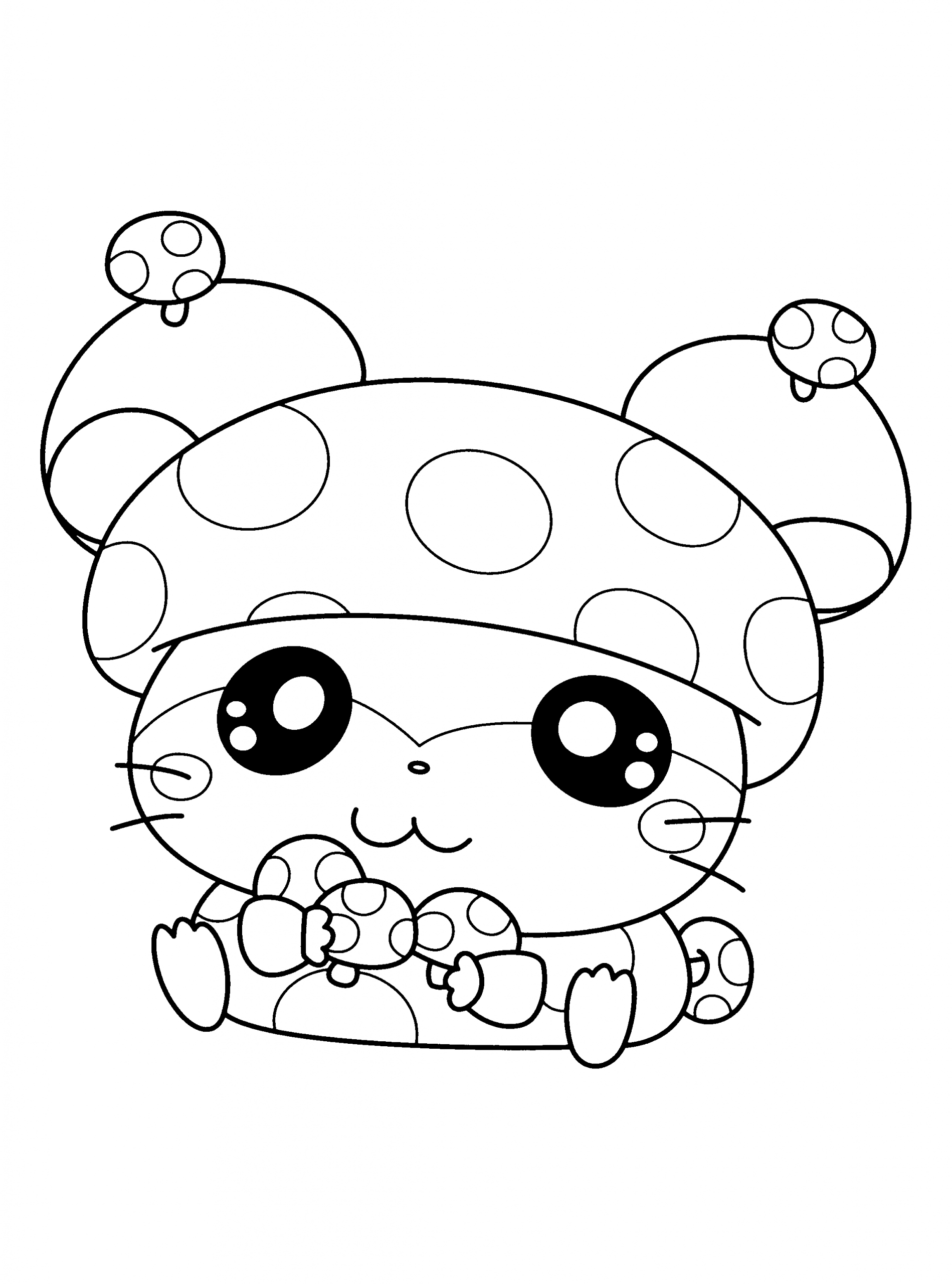 Coloriage Hamster #8201 (Animaux) - Album De Coloriages intérieur Dessin A Colorier D Animaux 