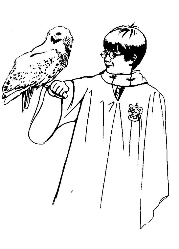 Coloriage Harry Potter #69617 (Films) – Album De Coloriages dedans Coloriage Harry Potter