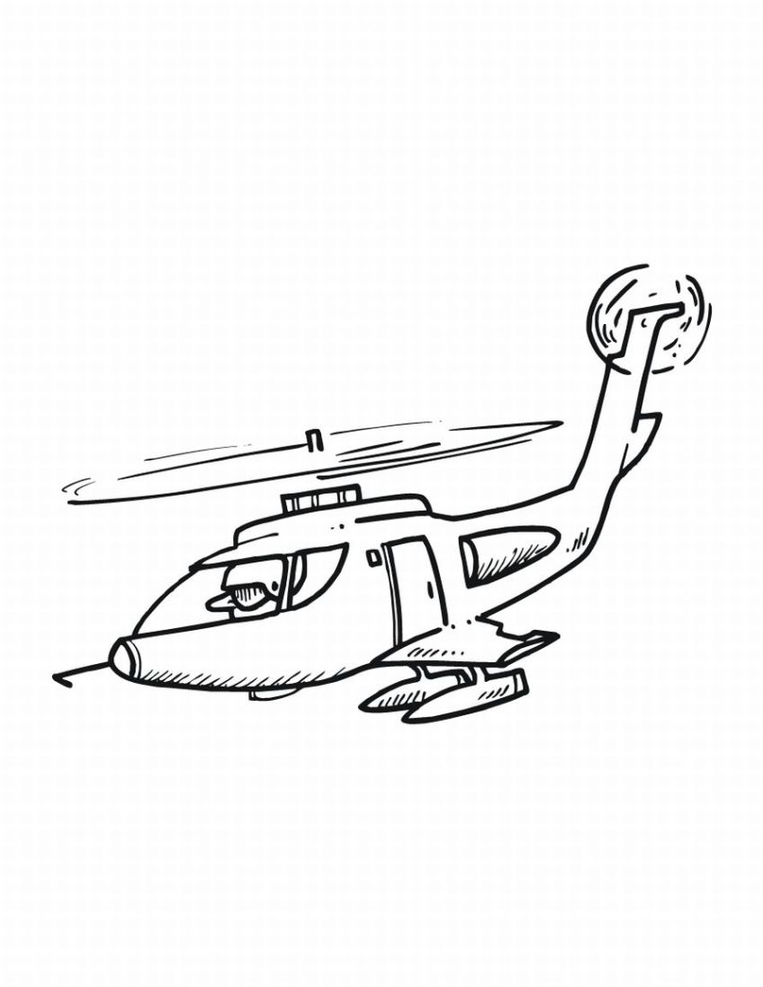 Coloriage Helicoptère #136171 (Transport) - Album De avec Coloriage Helicoptere 