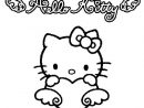 Coloriage Hello Kitty Aimable Dessin Gratuit À Imprimer dedans Dessin Hello Kitty À Imprimer
