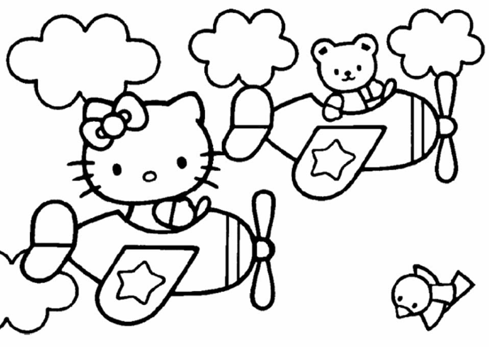 Coloriage Hello Kitty - Maison Bonte : Votre Guide serapportantà Coloriage Hello Kitty Danseuse 