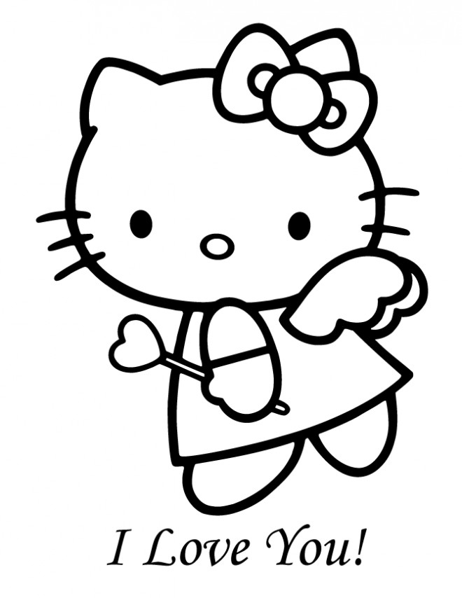Coloriage Hello Kitty Princesse 18 Dessin Gratuit À Imprimer pour Imprimer Coloriage Hello Kitty 