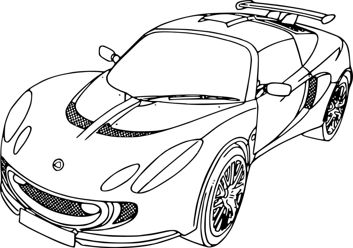 Coloriage Imprimer Voiture Tuning - Coloriage Imprimer concernant Dessin Voiture Tuning