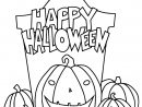 Coloriage Joyeuse Halloween 2020 Citrouilles Dessin destiné Citrouille Dessin Halloween
