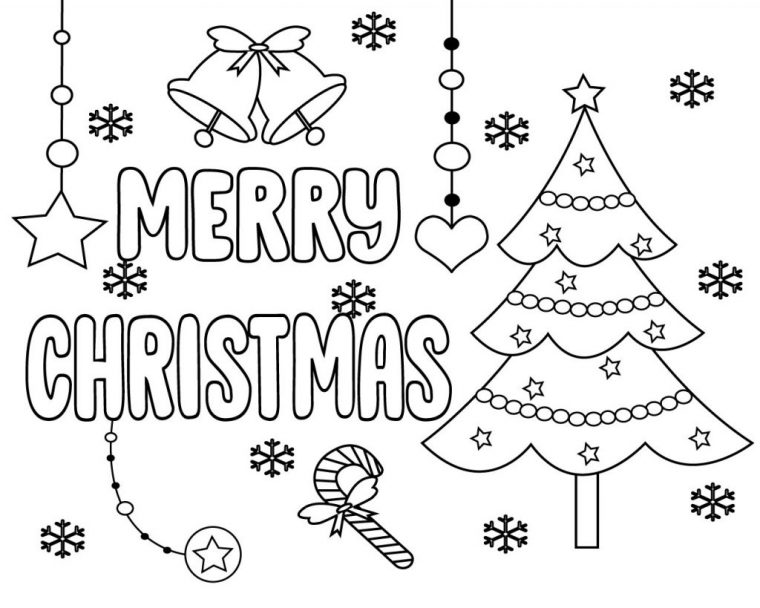 Coloriage Joyeux Noel Gratuit À Imprimer Et Colorier concernant Joyeux Noel A Colorier