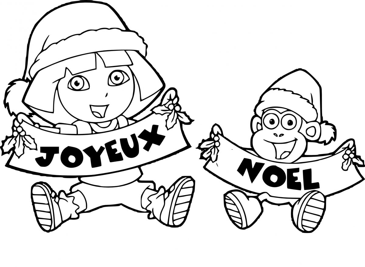 Coloriage Joyeux Noel Gratuit A Imprimer - Gratuit Coloriage intérieur Dessin Noël