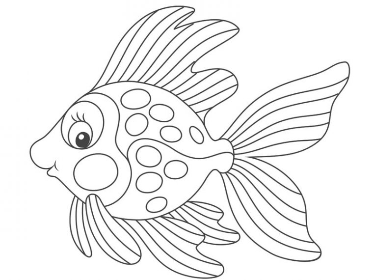 Coloriage : Le Poisson Farceur intérieur Dessiner Un Poisson Facilement