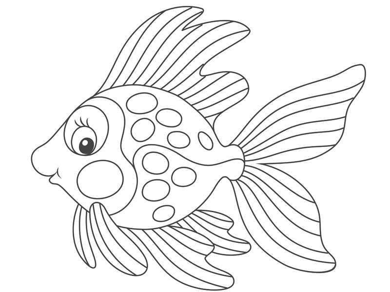 Coloriage : Le Poisson Farceur intérieur Dessiner Un Poisson Facilement 