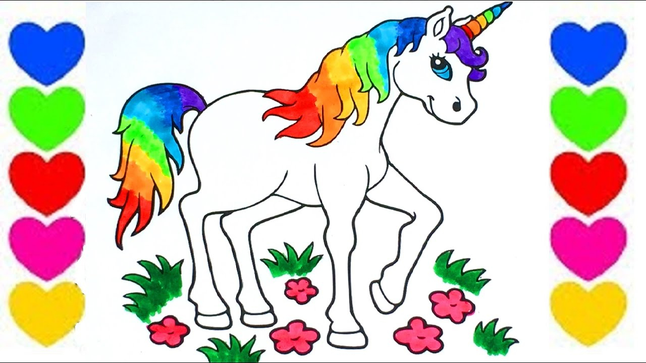 Coloriage Licorne - concernant Licorne Dessin 