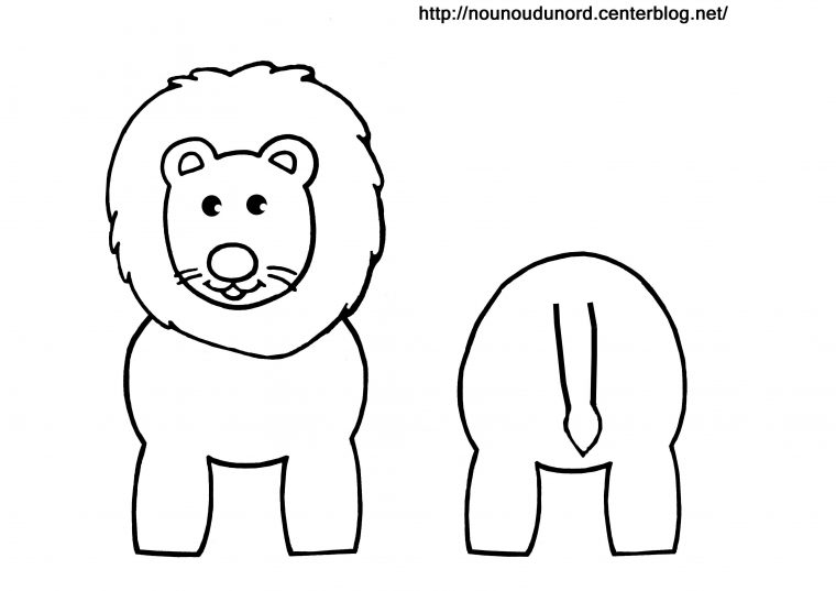 Coloriage Lion Pour Rouleau De Papier Wc encequiconcerne Coloriage Bricolage