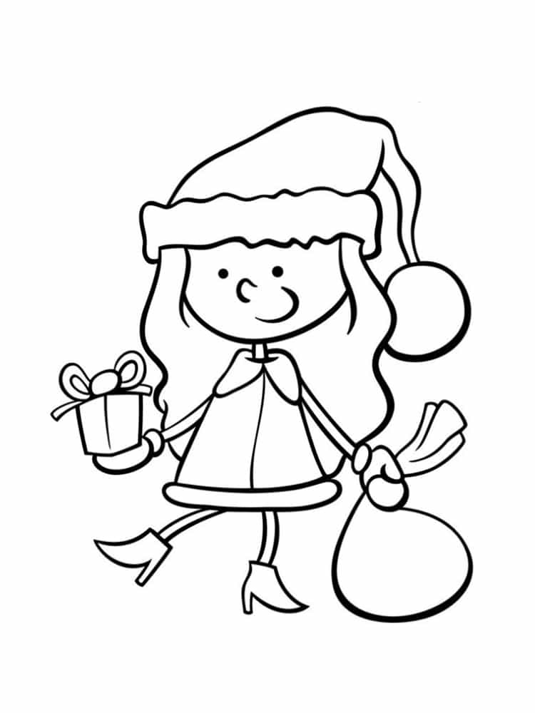 Coloriage Lutin De Noël : 20 Modèles À Imprimer intérieur Dessins De Lutins 