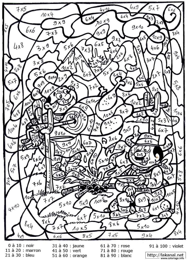 Coloriage Magique Addition 69 Dessin Magique À Imprimer pour Coloriage Magique Cp En Ligne